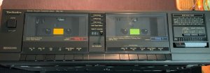 Стереокассетная дека Vintage Technics Магнитофон RS-T24-Япония-1986-год