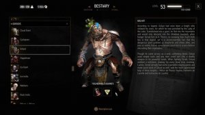 The Witcher 3: Bestiary: Ogroids: Golyat