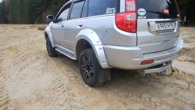 Штатная резина 235x65x17 с расширителями от Русской Артели смотреть онлайн