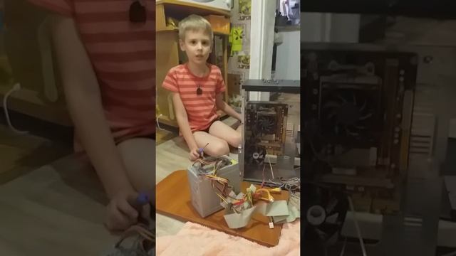 Разбираем системный блок старого компа смотреть онлайн