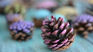 Картина из шишек своими руками | Мастер-класс для детей | Pine cone tree pictures craft