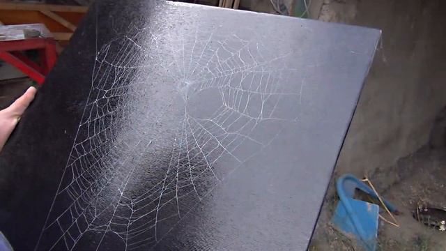 Сделать картину из ПАУТИНЫ. смотреть онлайн