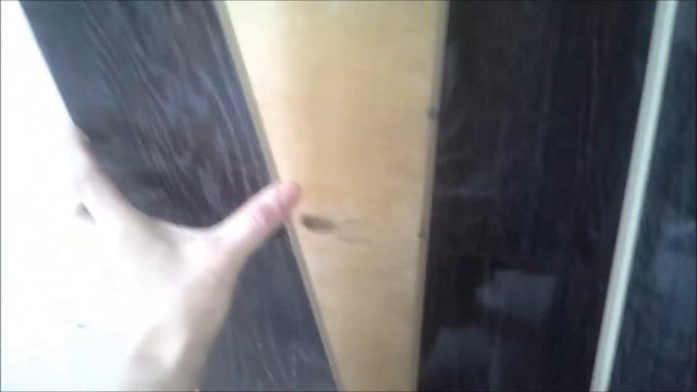 Ламинат на стене