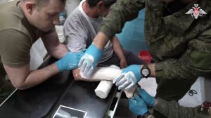 Работа военных врачей в ходе проведения СВО