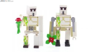 Improved custom LEGO Minecraft Iron Golem MOC