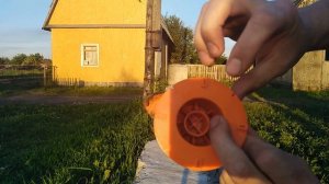 как намотать леску на катушку триммера