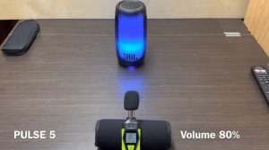 Jbl Pulse 5 vs Jbl Charge 5 Sound Test Comparison Volume 100%