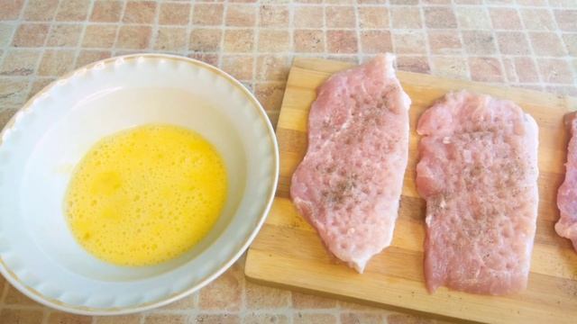 Свиные Отбивные в Панировке Пошаговый Рецепт