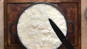 Молодой осетинский сыр