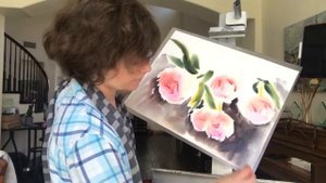 Мастер-класс «Пионы акварелью» в технике по-сырому. Художник Татьяна Горбачевская.