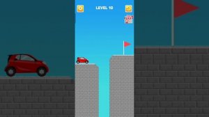 Нарисуй мост для машинки.