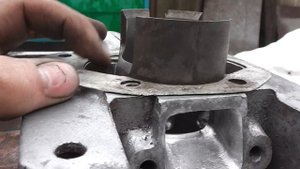 Цилиндр Минск после доработки каналов