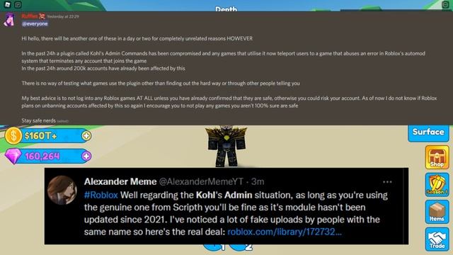 HUGE BAN WAVE AND ACCOUNTS HACKED: What is happening to Roblox? смотреть онлайн