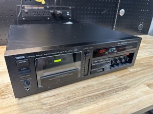 КАССЕТНАЯ ДЕКА YAMAHA KX-1200U с оригинальным пультом дистанционного управления RS-K12-1987-год