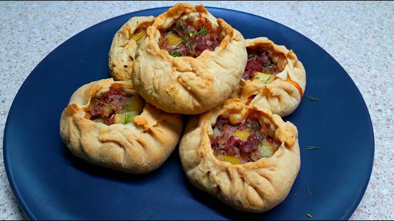 ВАК БЭЛИШ. ТАТАРСКАЯ КУХНЯ/Tatar-Bashkir meat-stuffed pie "Van-Behlish"