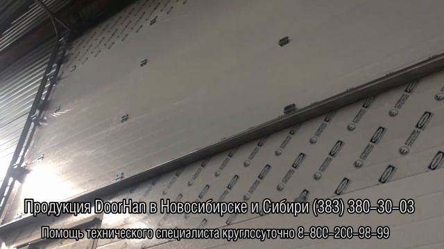 Что такое РЦП ручной цепной механизм для секционных ворот