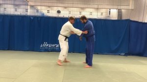 ДЗЮДО. БРОСОК МЕЛЬНИЦА С КОЛЕН ПО НОВЫМ ПРАВИЛАМ. JUDO.KATA GURUMA. KATA OTOSHI BY NEW RULES