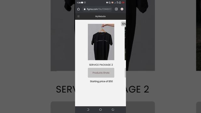 Website Design Prototype For Photographers Using Figma. смотреть онлайн