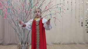 Комара муха любила(русская народная песня).исп.Макушева Ульяна