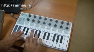 mmag.ru: MIDI клавиатура и контроллер Arturia Minilab - видео обзор