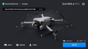DJI Mini 4 Pro: How-to Update Firmware