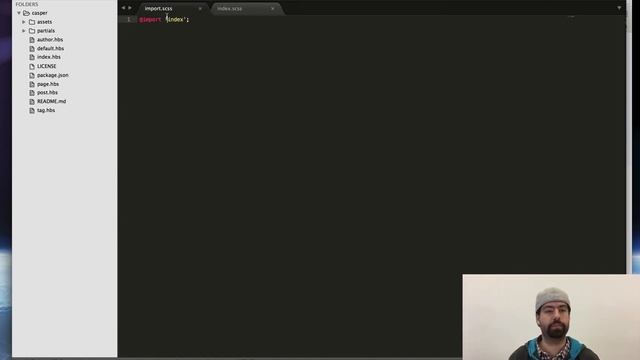 Using Sass with Ghost смотреть онлайн