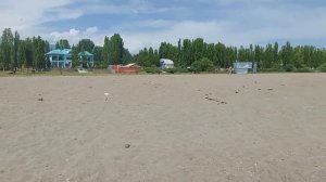 Григорьевка Пристань. Иссык-Куль. Поездка на озеро 2023. Экскурсия по Кыргызстану. Озеро мелеет.