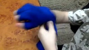 Как завязывать боксёрский бинт