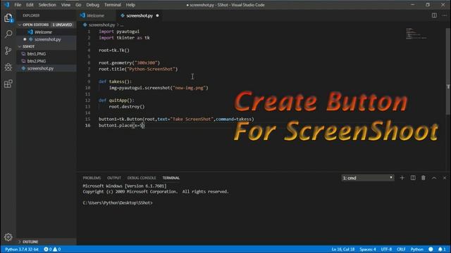 Make Your Own Snipping Tool Using Python
