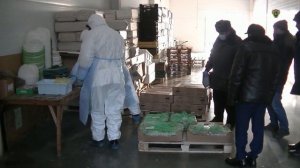 15.В Хакасии исследована партия продукции, поступившая из неблагополучного по АЧС региона.