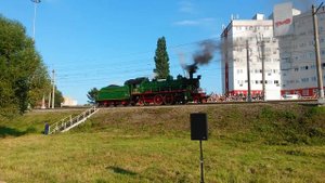 Паровоз Су 214-10. Щербинка. ЭКСПО 1520 2021. 28.08.2021