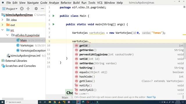 Programavimo kalba Java #3 Exception Handling išimtinės situacijos смотреть онлайн