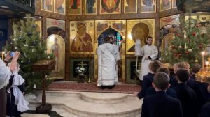 Трансляция: Литургия архиерейским чином  в домовом храме Православной классической гимназии