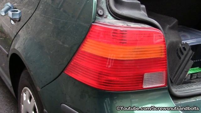 Rear Light Unit Removal - Volkswagen Golf смотреть онлайн