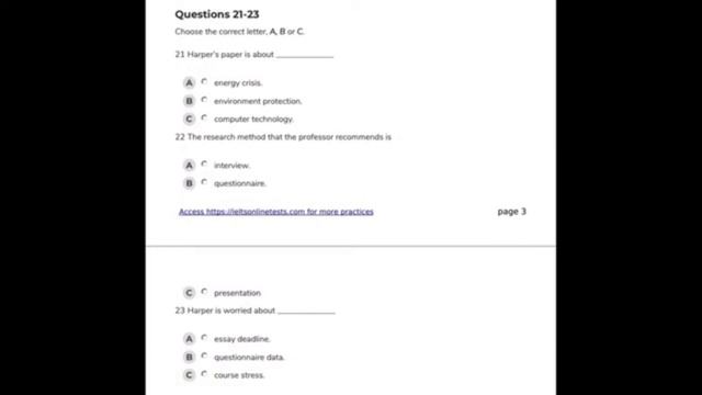 Accommodation Request Form Listening Test смотреть онлайн