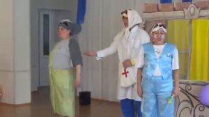 В центре «Русь» прошло театрализованное представление «День рождения кота Леопольда»