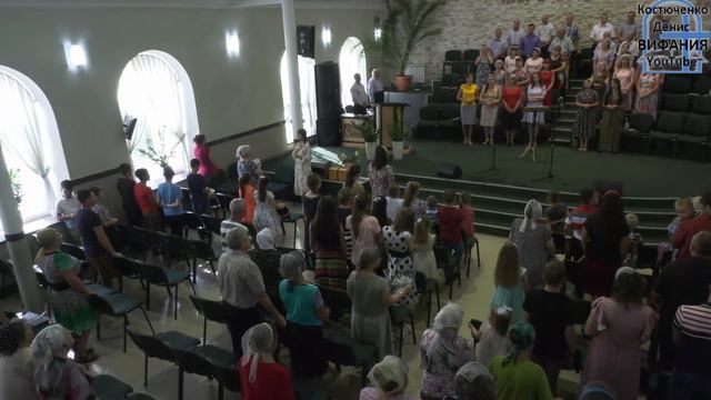 В тихий вечер склоняю  общее пение  Вифания