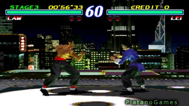 Tekken 2 (Console Edition) - Marshall Law - Arcade Mode - HD