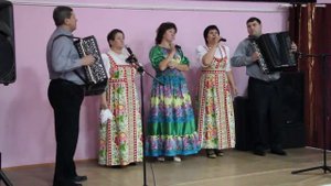 семейное трио "Родники" - Вечор Поздно Из Лесочка