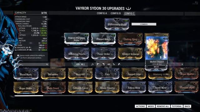 Let's Play Warframe- Vaykor Sydon [2 Forma Build] смотреть онлайн