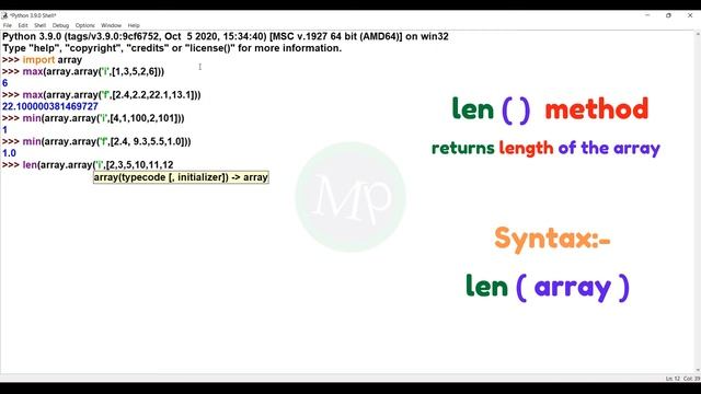 #100 Python Built-In Functions On Array In Telugu | Sorted Sum Min Max on Arrays | Python In Telugu