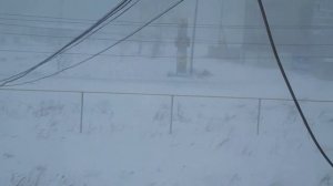 Снегопад на Южном Урале 25 апреля 2014 г.