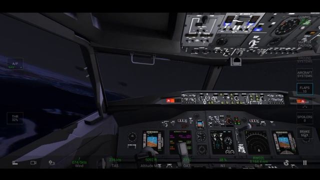 RFS Real Flight Simulator Fly Dubai B737 - 800 Dubai - Singapore  RFS Pro