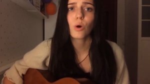 С Есенин   Заметался пожар голубой  Девушка очень красиво поет и играет  лучший кавер, cover