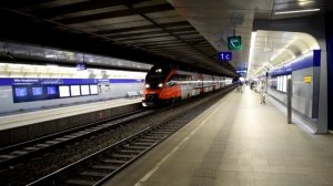 Züge Wien Hbf (Bahnsteige 1-2)