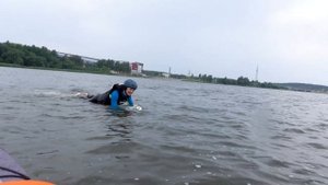 Обзор электро-гидрофойла Artfoils. Гидрофоил для новичков. Гидрофоил в Минске.