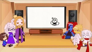 Undertale react to Sans | Gacha reacts