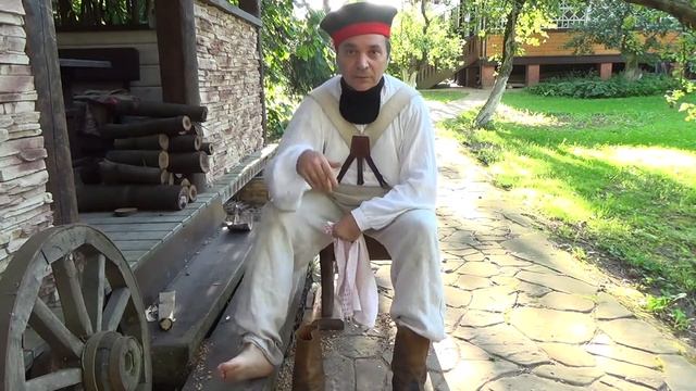 Как  намотать портянки? Мастер класс от  реконструктора.