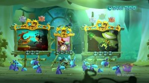 Прохождение Rayman Legends 20 000 люмов под водой.Глубинный особняк - захвачена (Без комментариев)