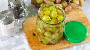 Виноград маринованный на зиму